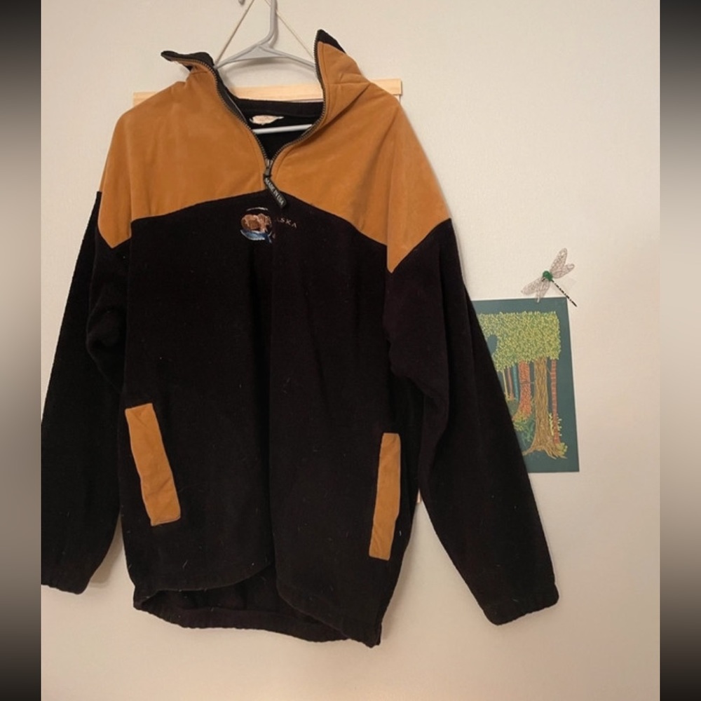Vtg quarter zip